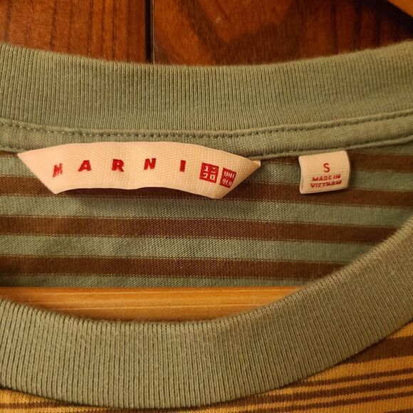 Marni Uniqlo Collab Striped Tshirt - Picture 4 of 6